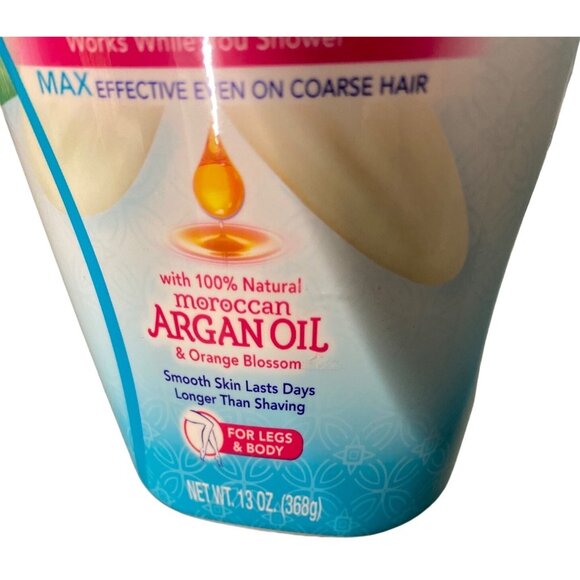 Nair Nourish Shower Power Hair Removal Cream With Moroccan Argan Oil & Orange Bl - Picture 4 of 4
